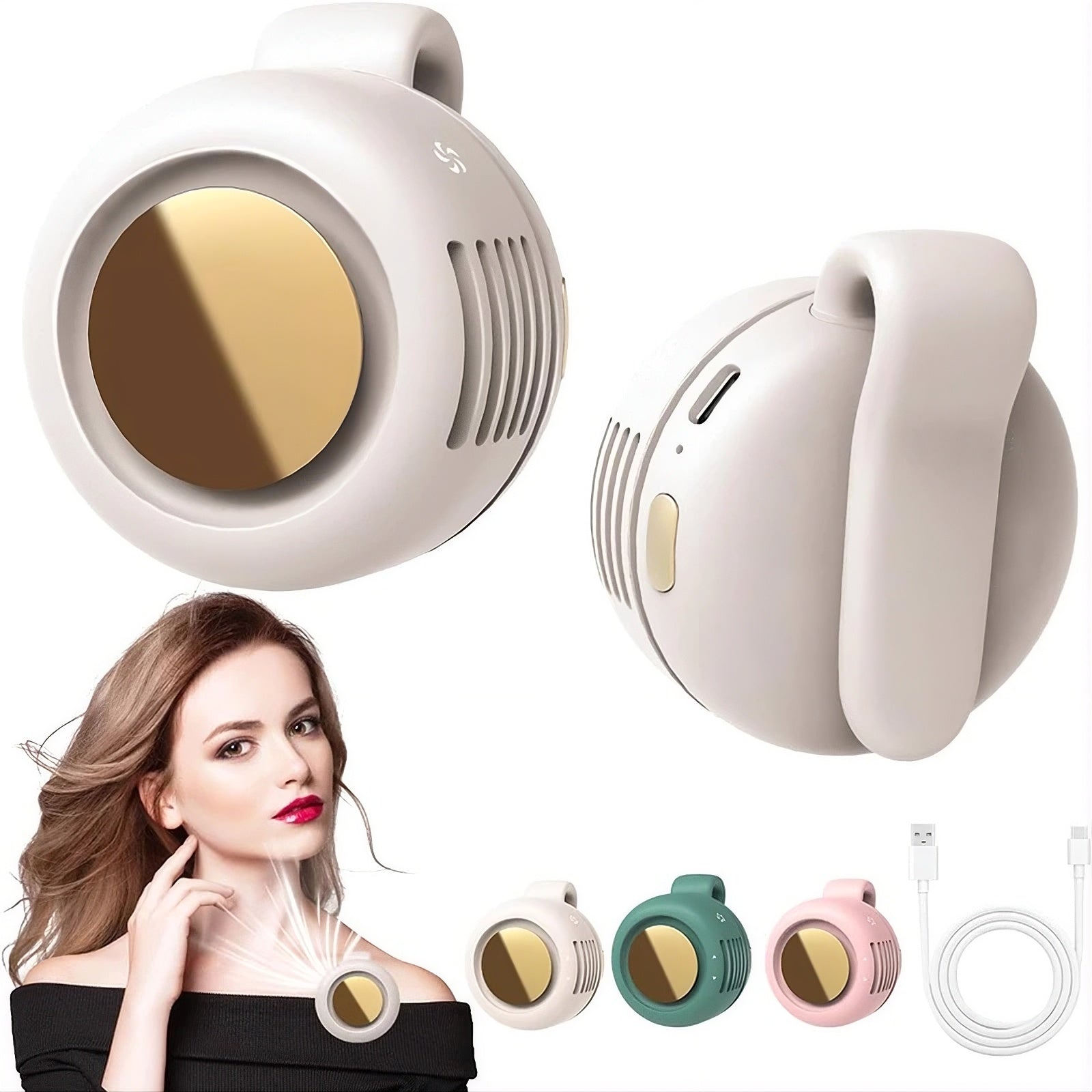 Portable Whisper Clip Fan